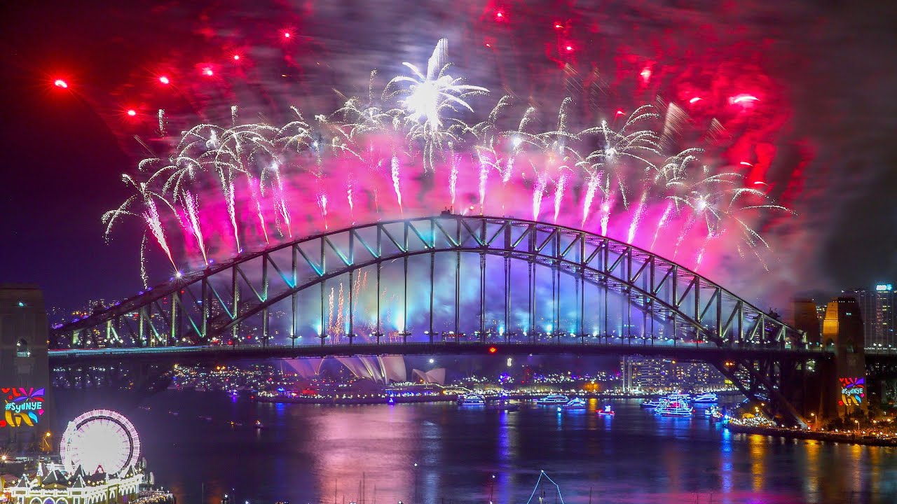 Australia and New Zealand welcome 2018 with huge firework displays