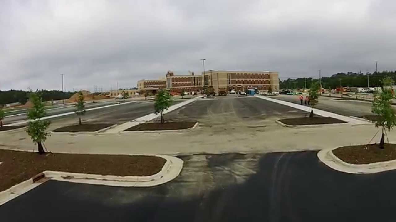 Fayetteville NC VA Medical Center Aerial Footage