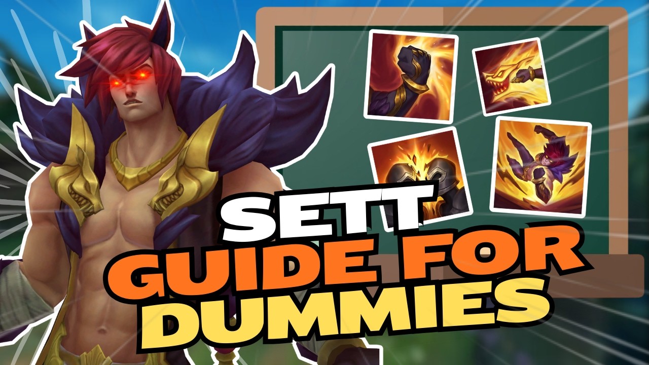 HOW TO PLAY SETT (Wrong) 💀| Sett plays - League of Legends