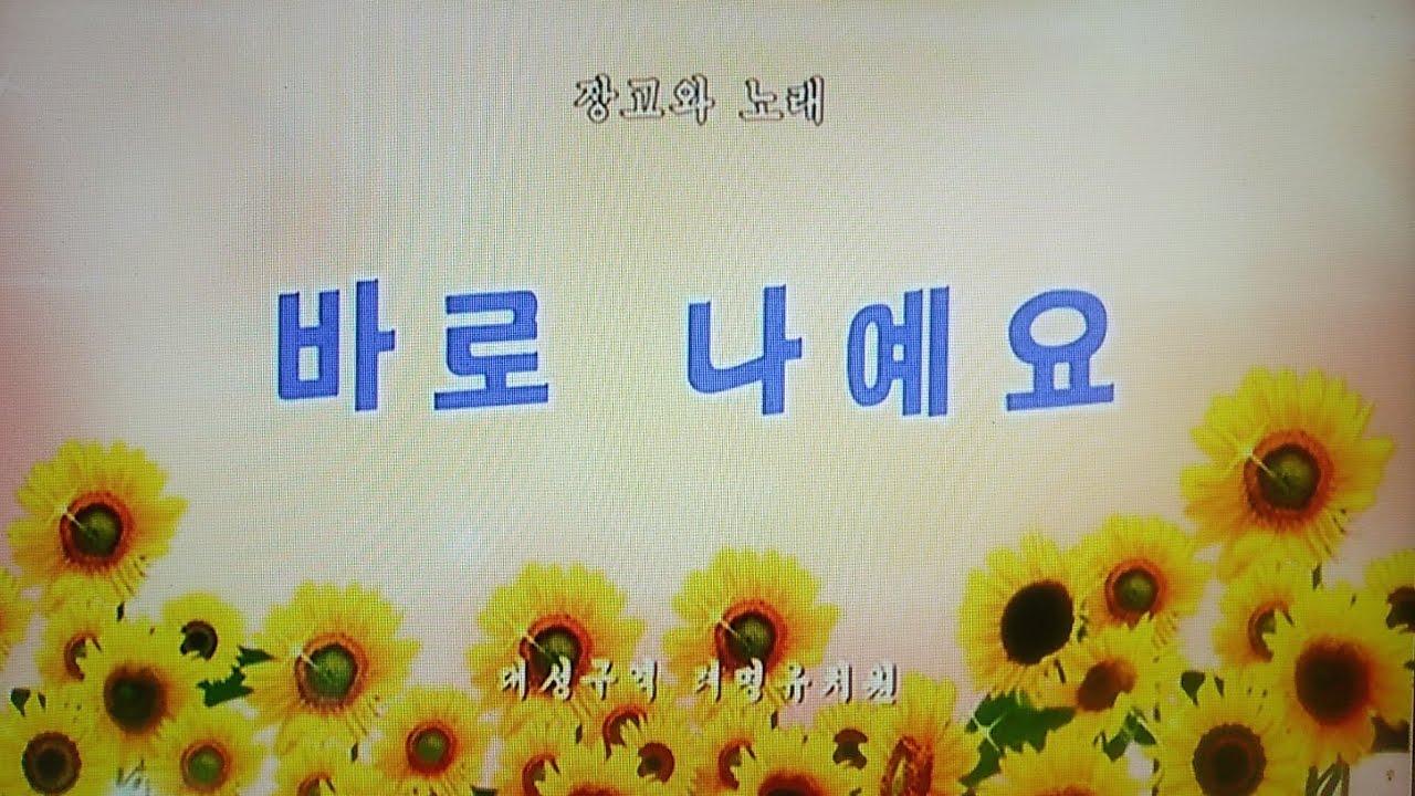 ＜장고와 노래＞바로 나예요／대성구역 려명유치원