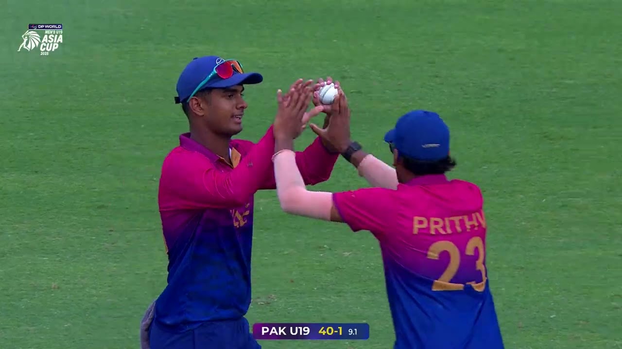 UAE get the breakthrough! | Pakistan U19 v UAE U19 | DP World Men's U19 Asia Cup 2025