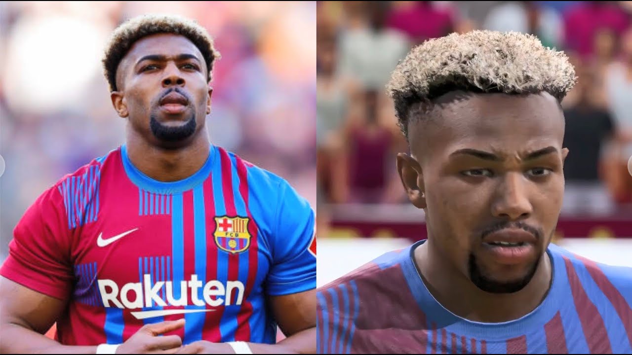 Fifa 22 vs Real Life | Barcelona Faces Comparison