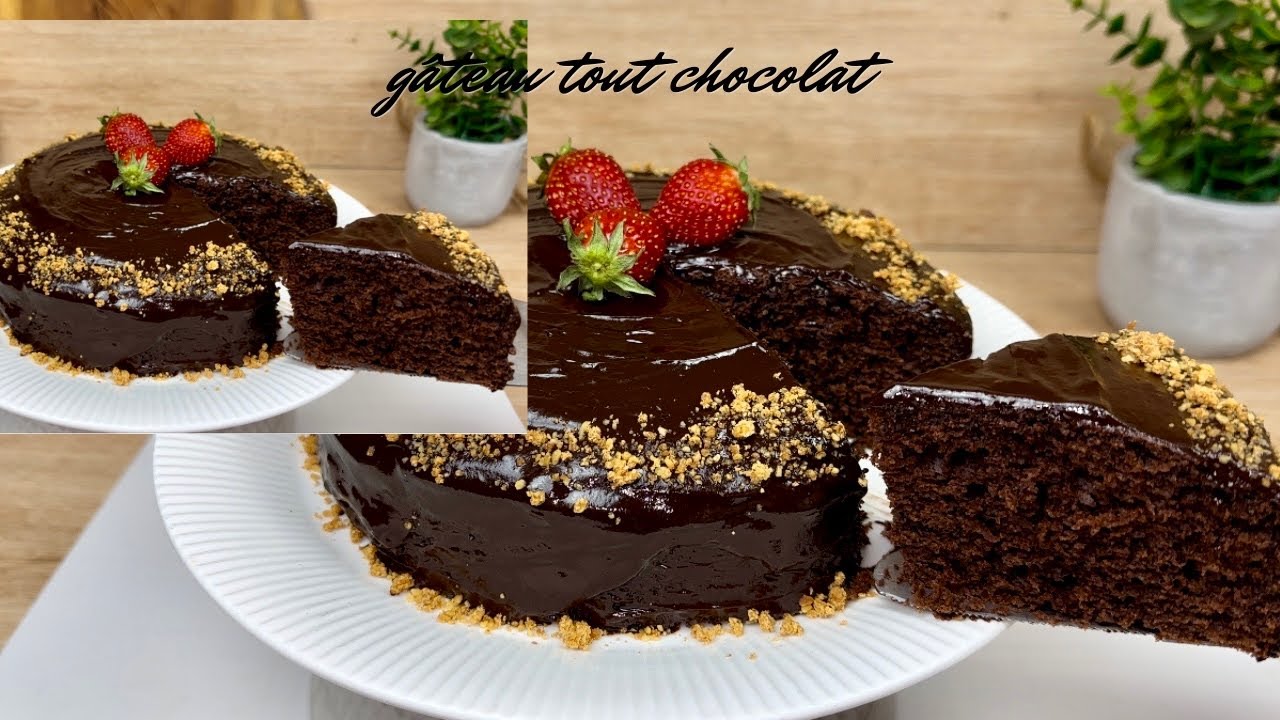 AVEC 1 SEUL ŒUF ET SANS BEURRE RÉALISEZ CE DÉLICIEUX GÂTEAU AU CHOCOLAT 🍫 RECETTE FACILE ET RAPIDE