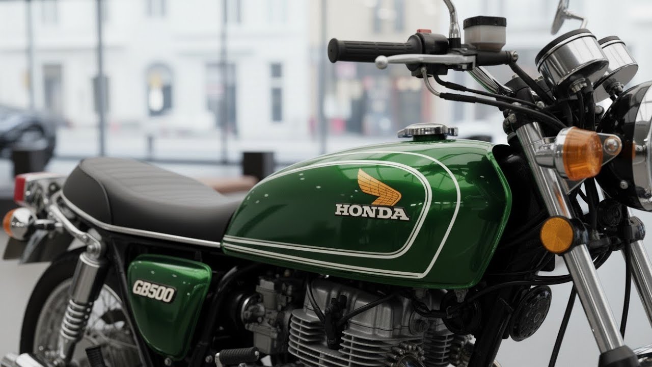 2026 Honda GB500 Finally Launched.!!!