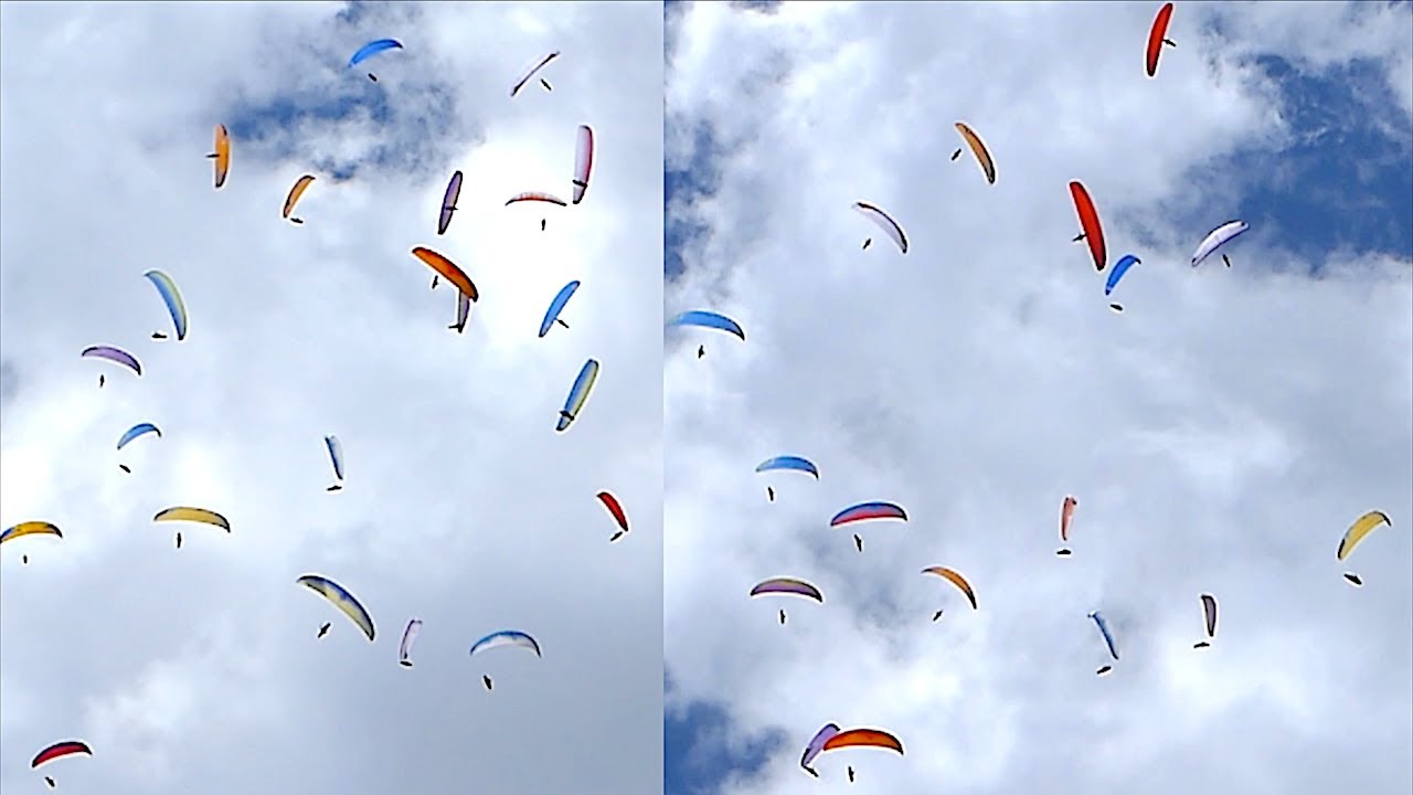 PARAPENTES Y MAS PARAPENTES (4K)