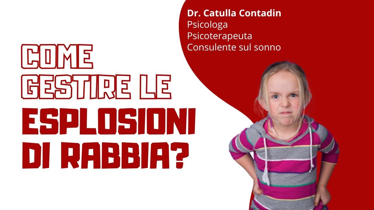 BAMBINI CHE ESPLODONO DI RABBIA: CHE FARE?