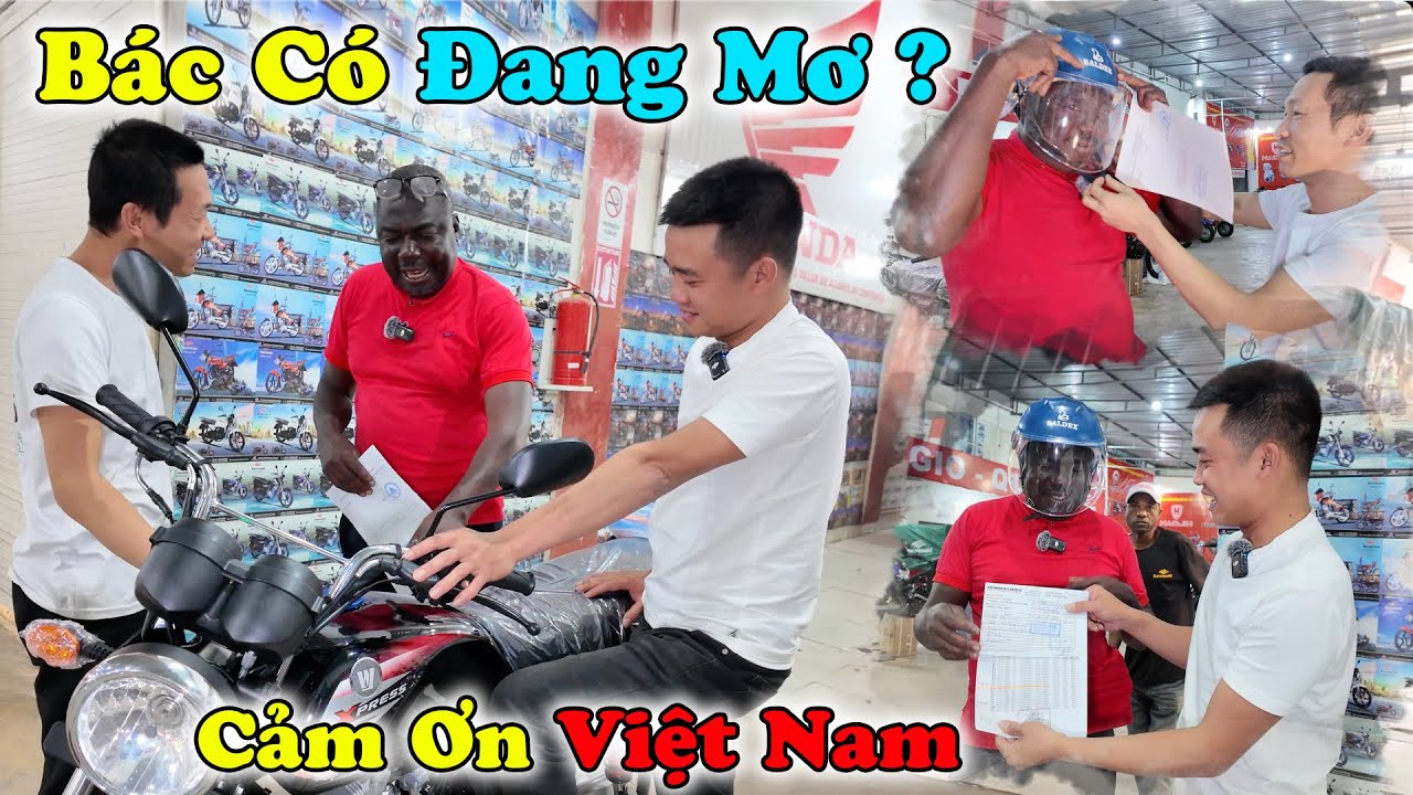 Không Phải Đi Bộ Nữa Rồi ! Lần Đầu Tiên Bác Cầm Giấy Tờ Chính Chủ ! Ngàn Lần Cảm Ơn Việt Nam !!!