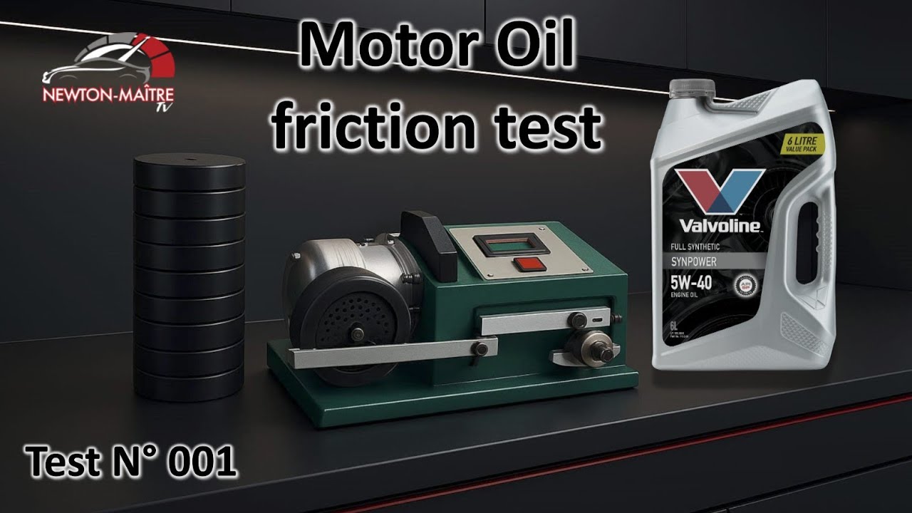 Test Friction Huile Moteur n°1: Valvoline 🟥🟦 Synpower ⬛️ 5W40 A3/B4