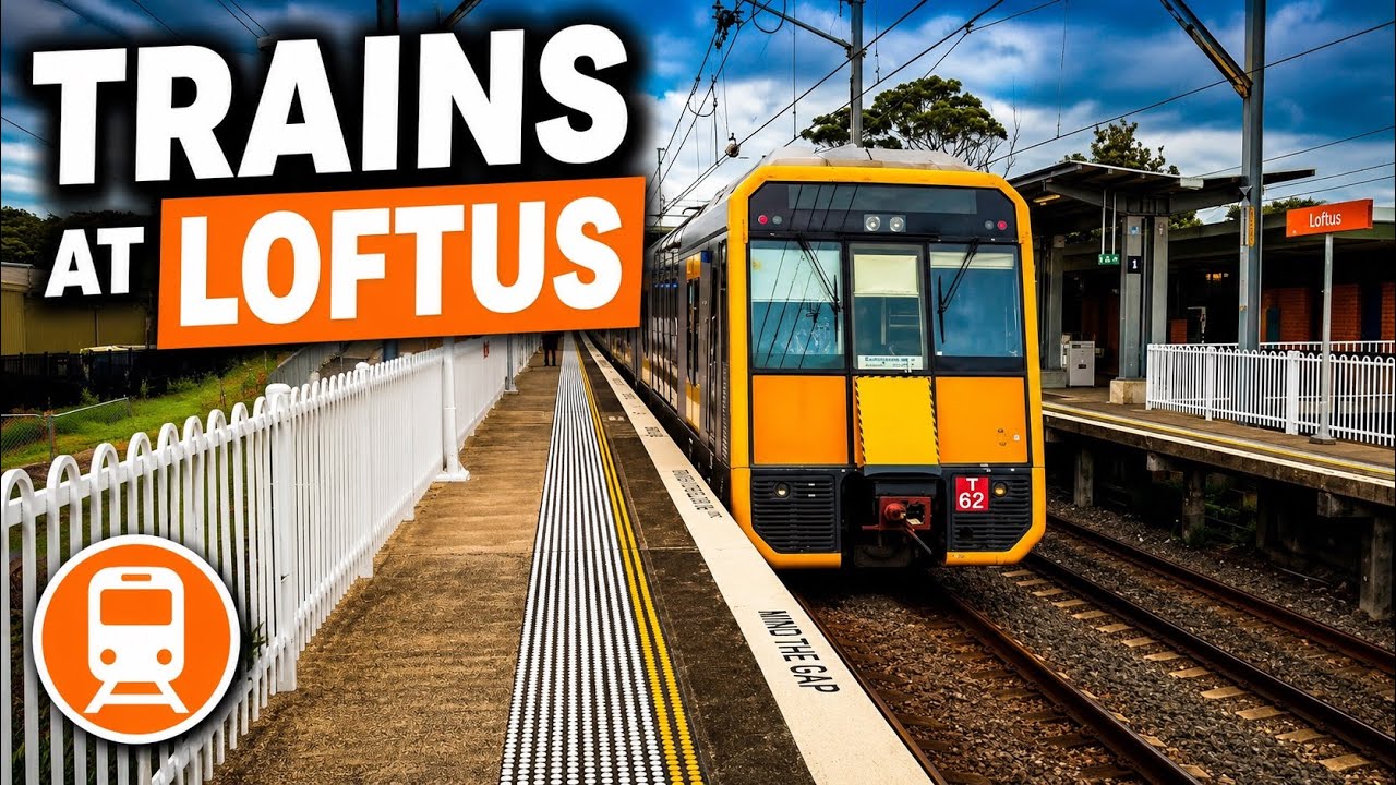 Trains at Loftus | Tangaras, Freights & Classic Oscars in Action! 🚆