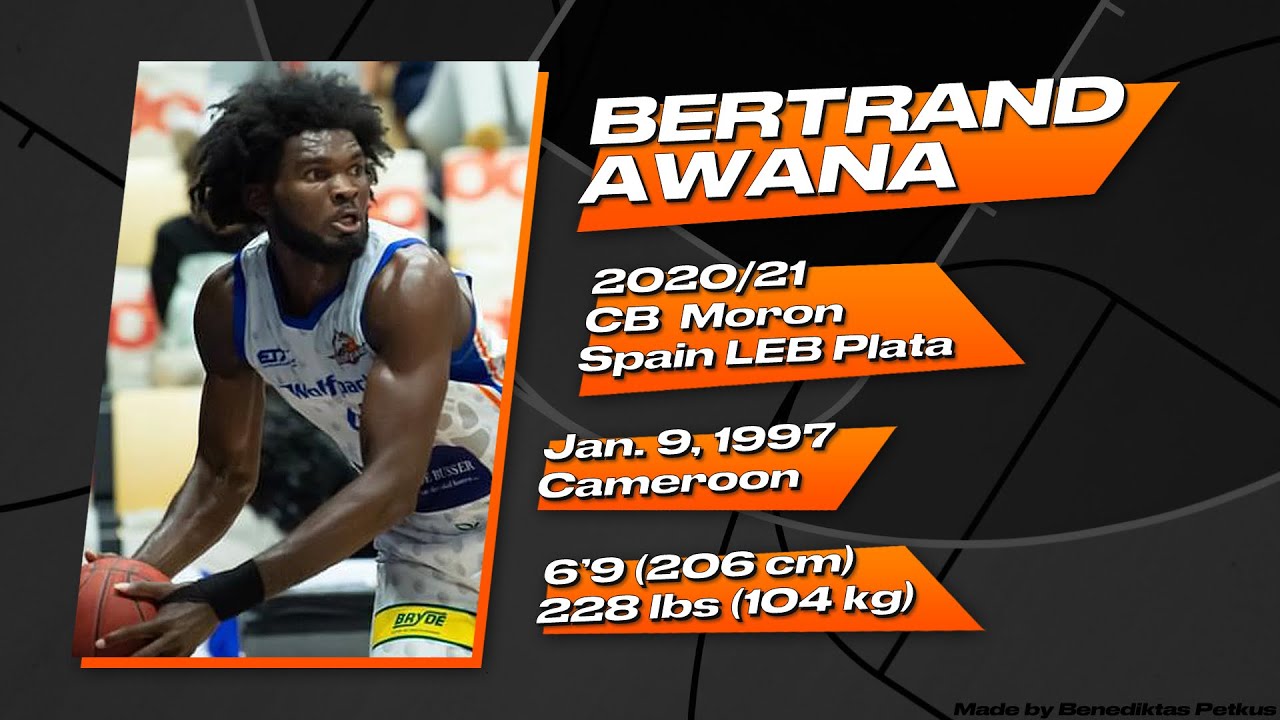 Bertrand Awana #15 highlights | 2020/21 CB Moron (Spain LEB Plata)