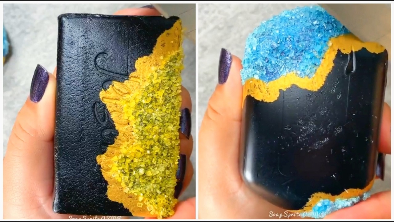 ✨ ASMR Soap Carving for Stress Relief ✨