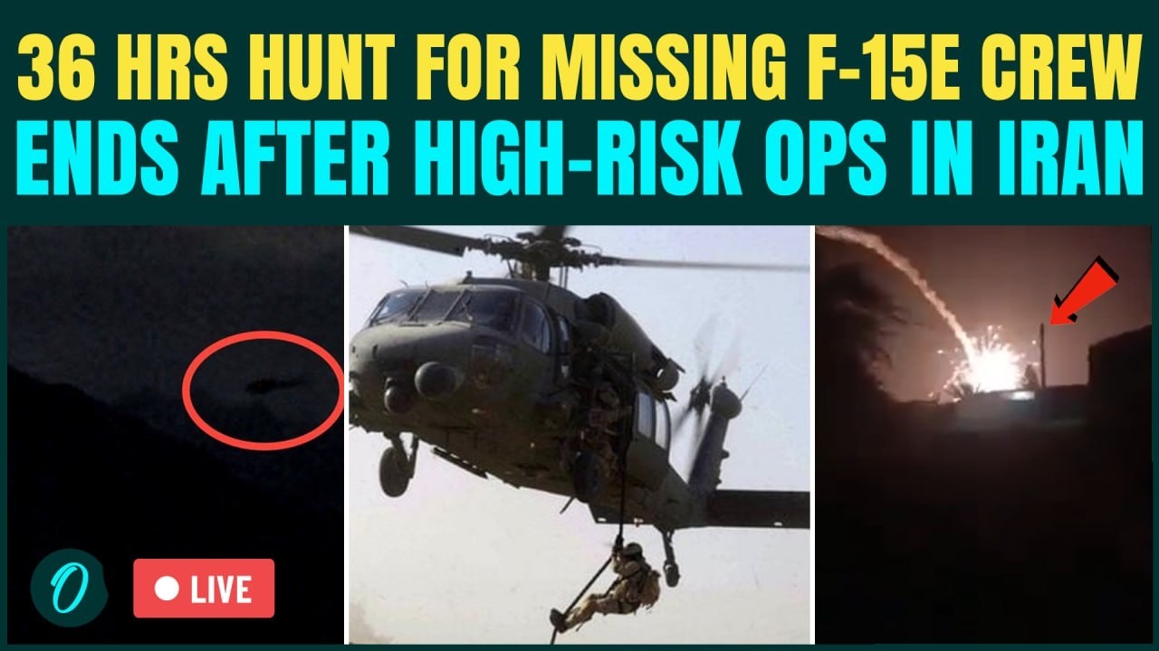 U.S F-15E Crew Rescued LIVE: Delta Commandos FOUND U.S Crew Member ALIVE After 36 Hour Manhunt