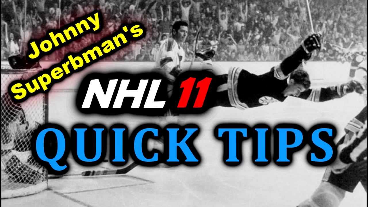NHL 11: Quick Tips Ep. 1 - Forehand Backhand Sweep Deke