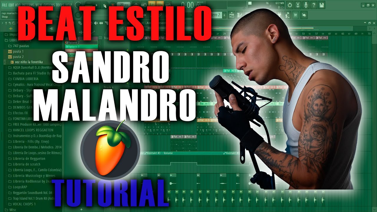 Como Hacer Beat Rap Estilo SANDRO MALANDRO Fl Studio 20