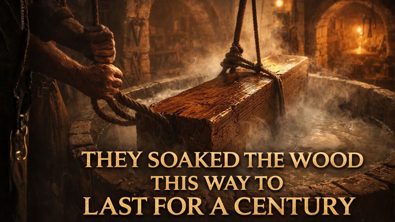 The Medieval Timber Dip That Stopped Mold