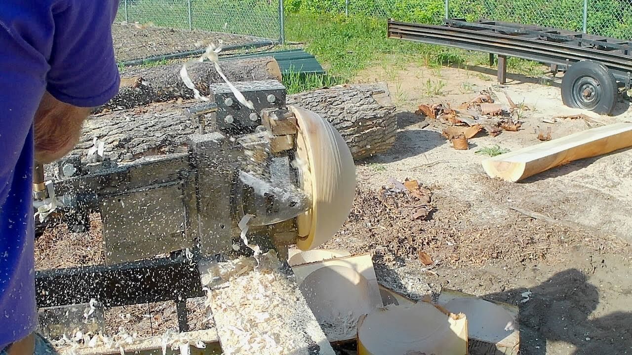 Wood Bowls: Rough Turned Using Gasoline