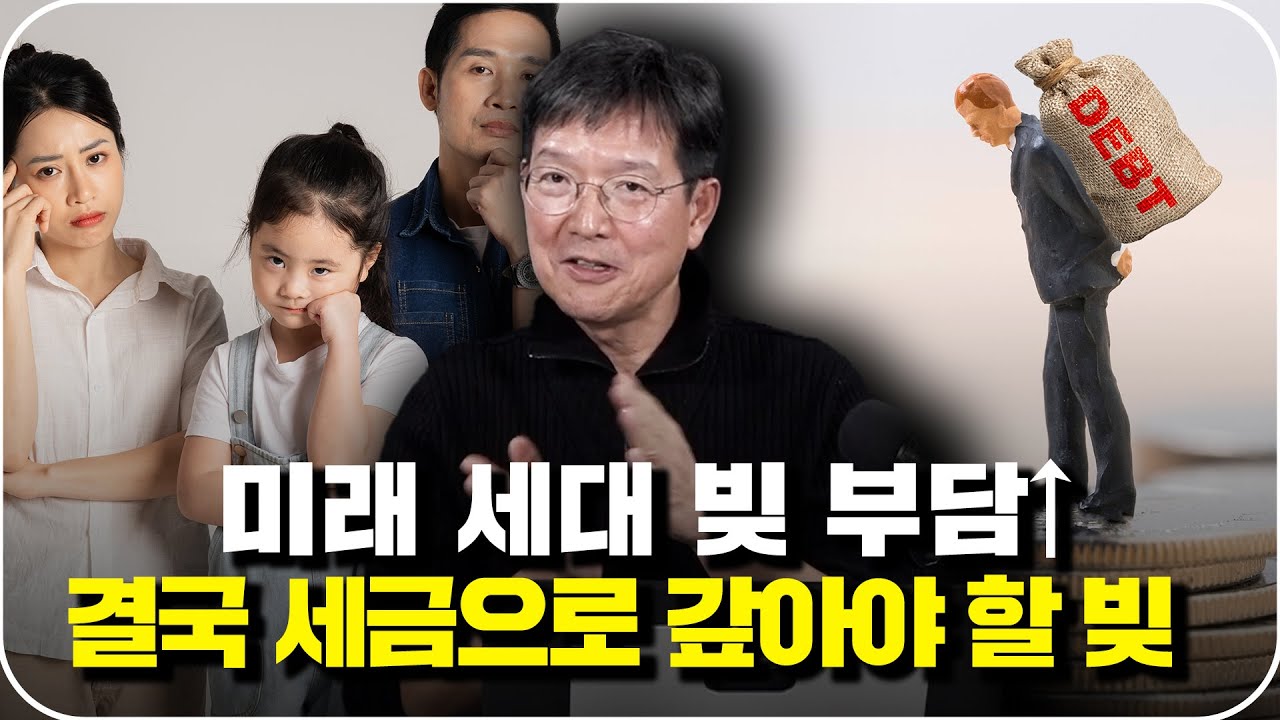 미래 세대가 떠안을 빚 적자성 국채 폭증의 경고 신호