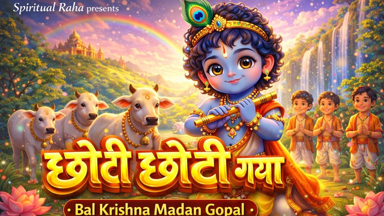 छोटी छोटी गैया छोटे छोटे ग्वाल Choti Choti Gaiya Chote Chote Gwal | Krishna Bhajan | Kanha Ji Bhajan