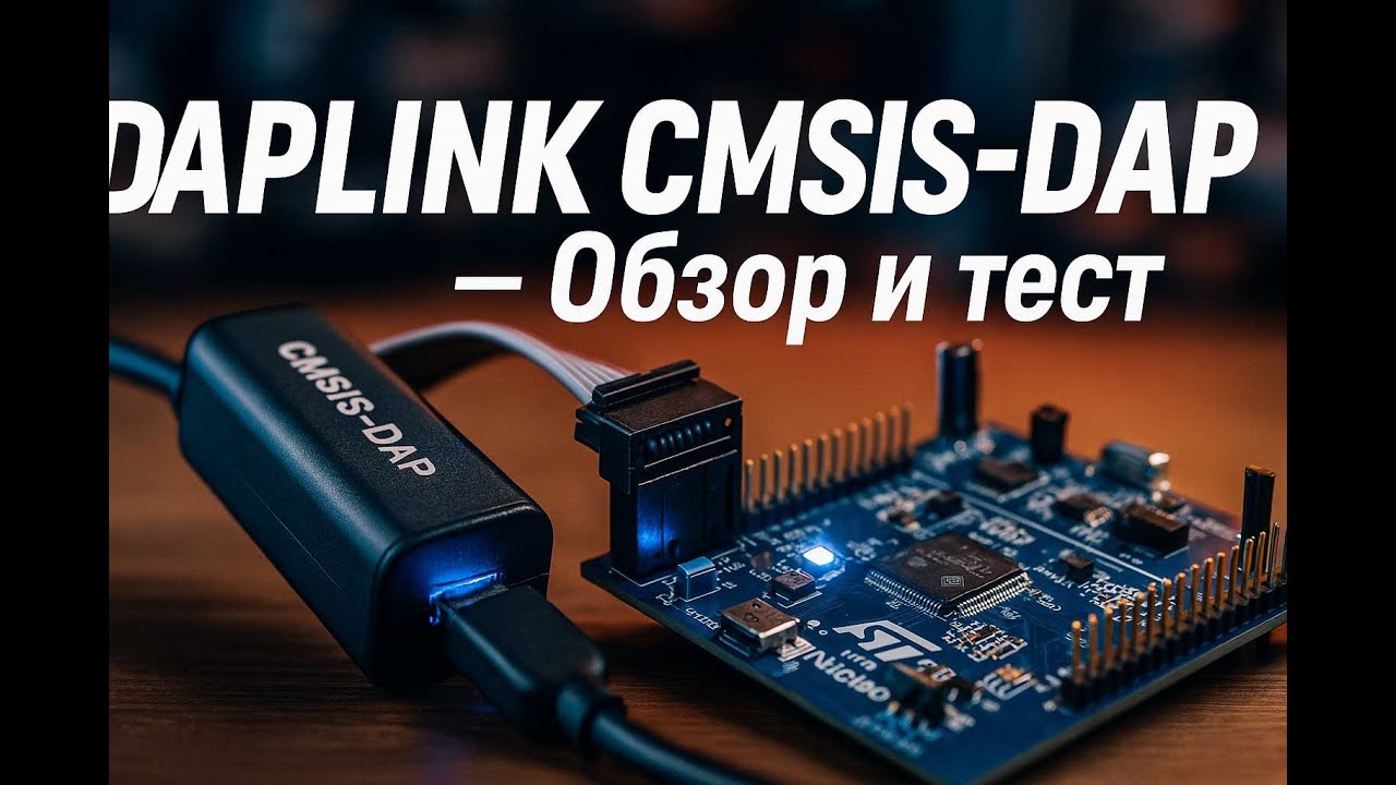🔧 Обзор программатора DUPLINK CMSIS-DAP / DAPLink &mdash;  для STM32, nRF52 и других Cortex-M