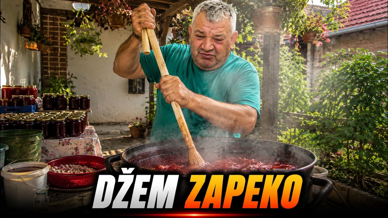 ROLE PRAVI PEKMEZ OD &Scaron;LJIVA - IDE ZIMNICA😂