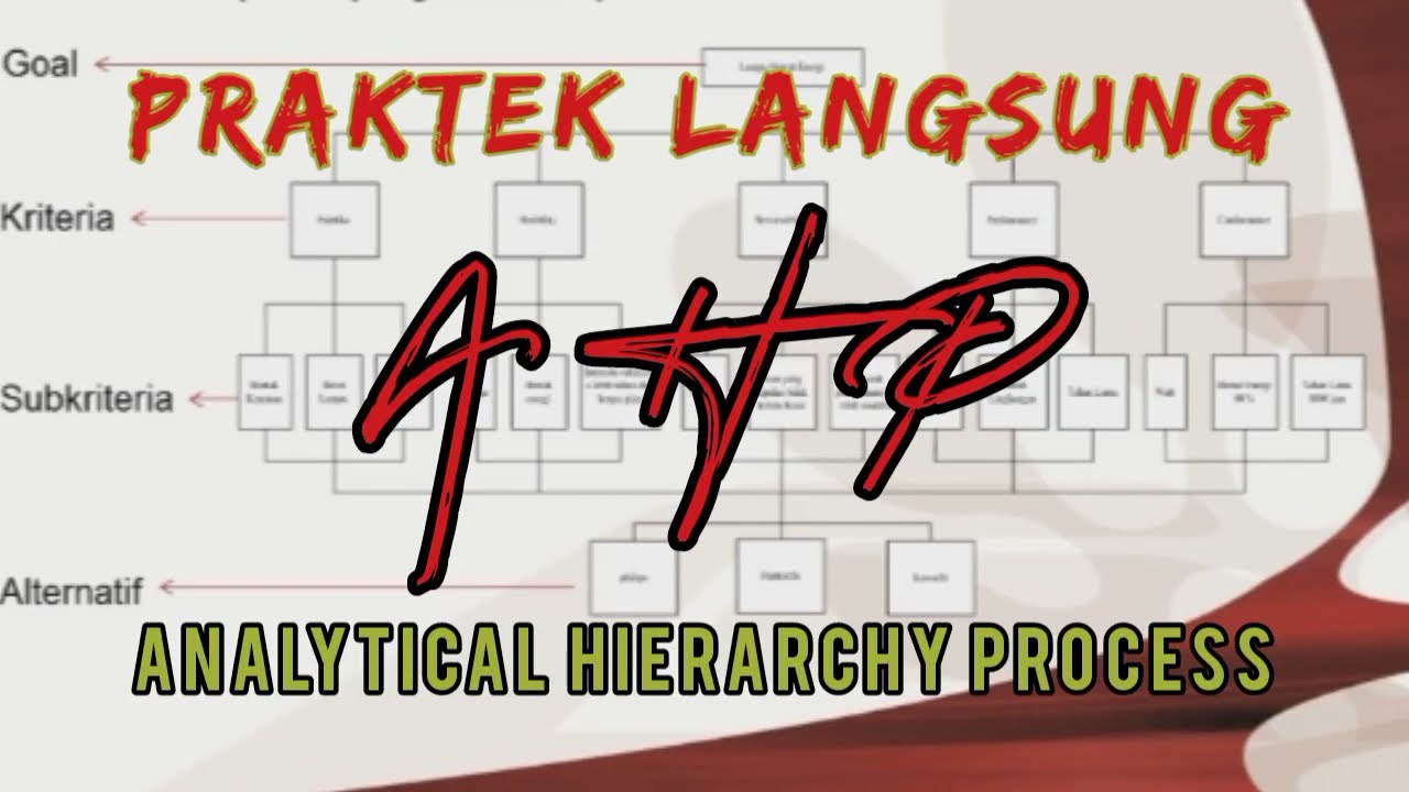 Perhitungan Manual Metode AHP