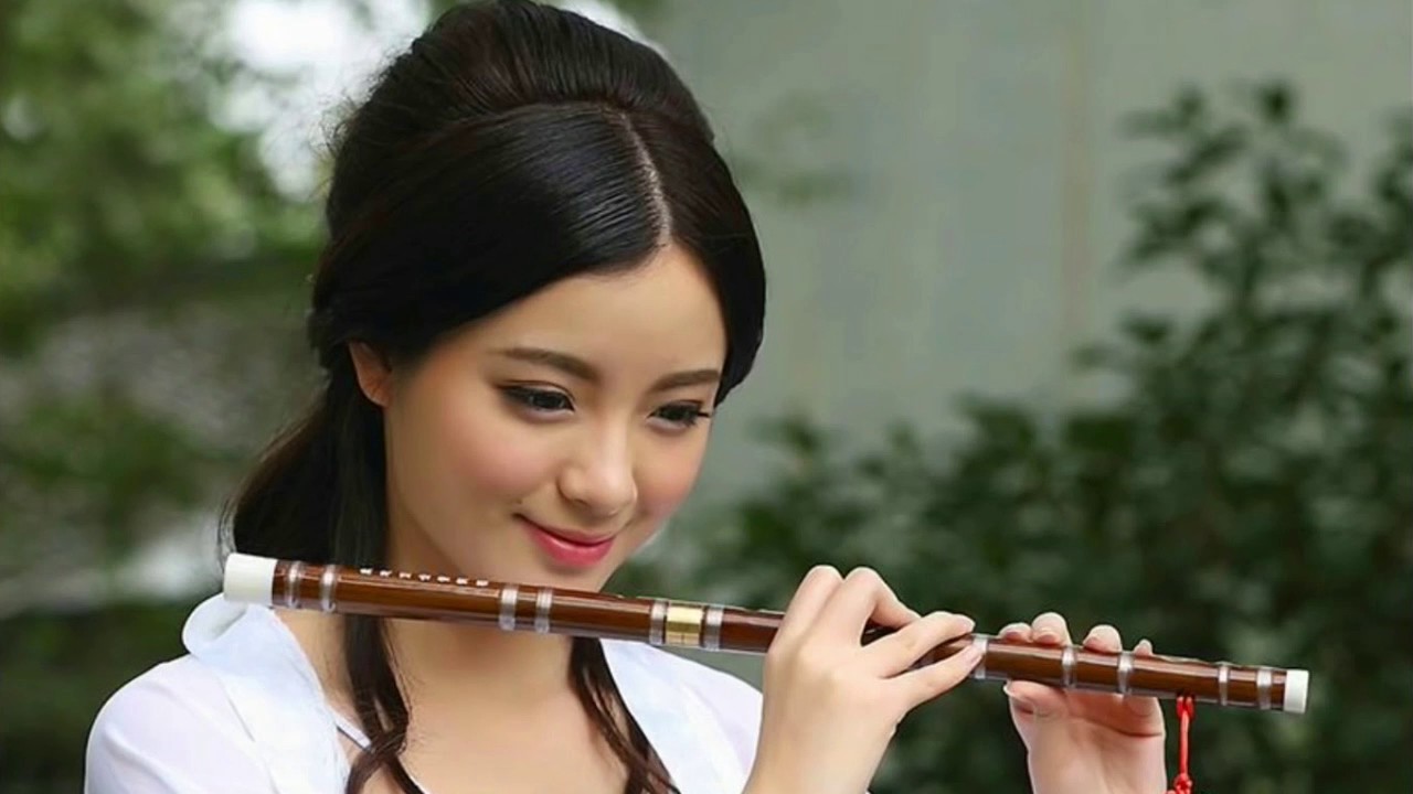 'A Flute Girl' Most Beautiful Chinese Flute Music 