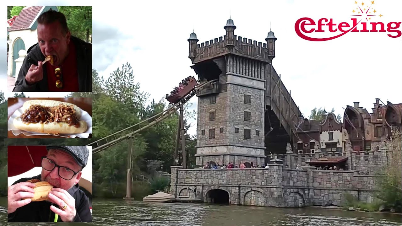 Efteling Mini Food Tour #10 | Satay Meatball Sandwich and Special Fries | Jan Tom Yam