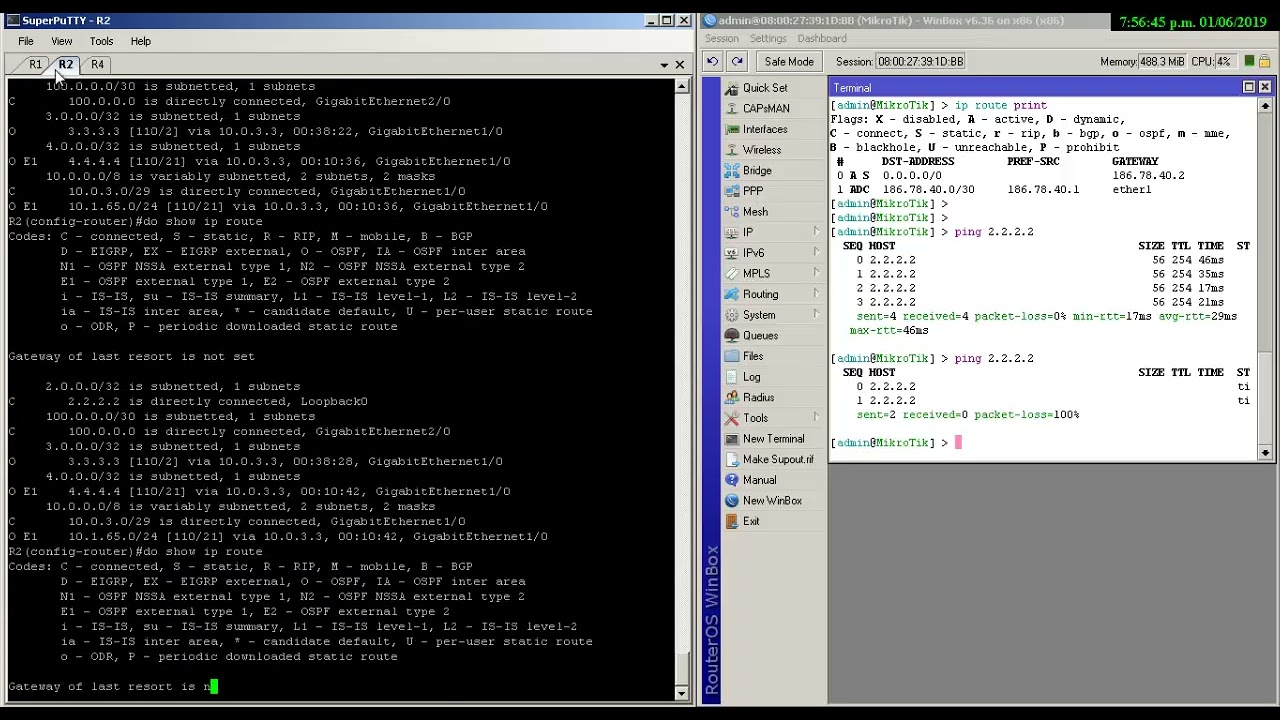 Route map parte 4