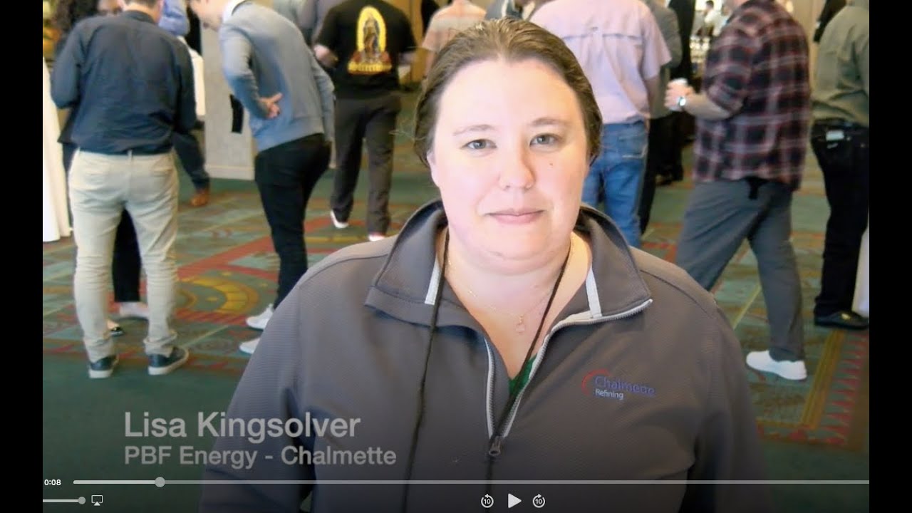 Lisa Kingsolver from PBF Energy talks about RefComm training