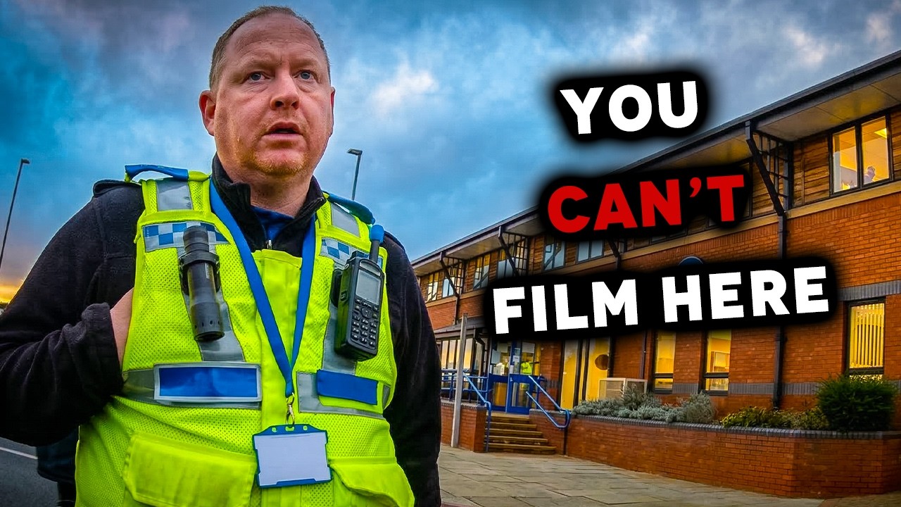 UK Officers Question Man Filming Police Station… Then Realize He Knows the Law