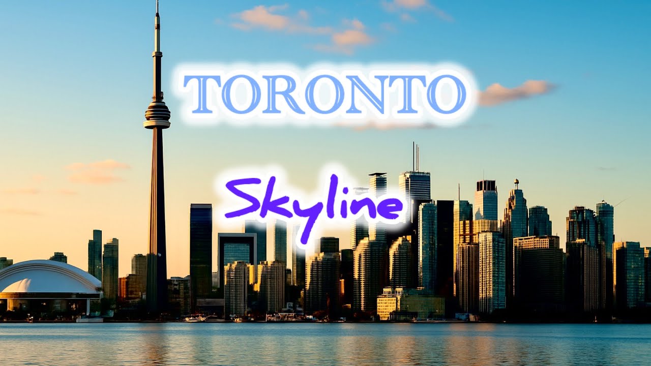 The Views of Toronto Skyline, Lake Ontario