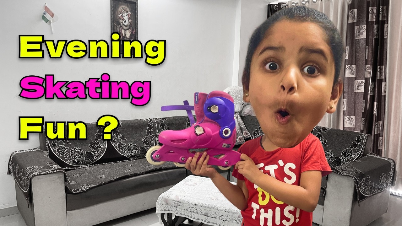 Evening Inline Skating Training Vlog | Family Time Activity | Family Man Diaries