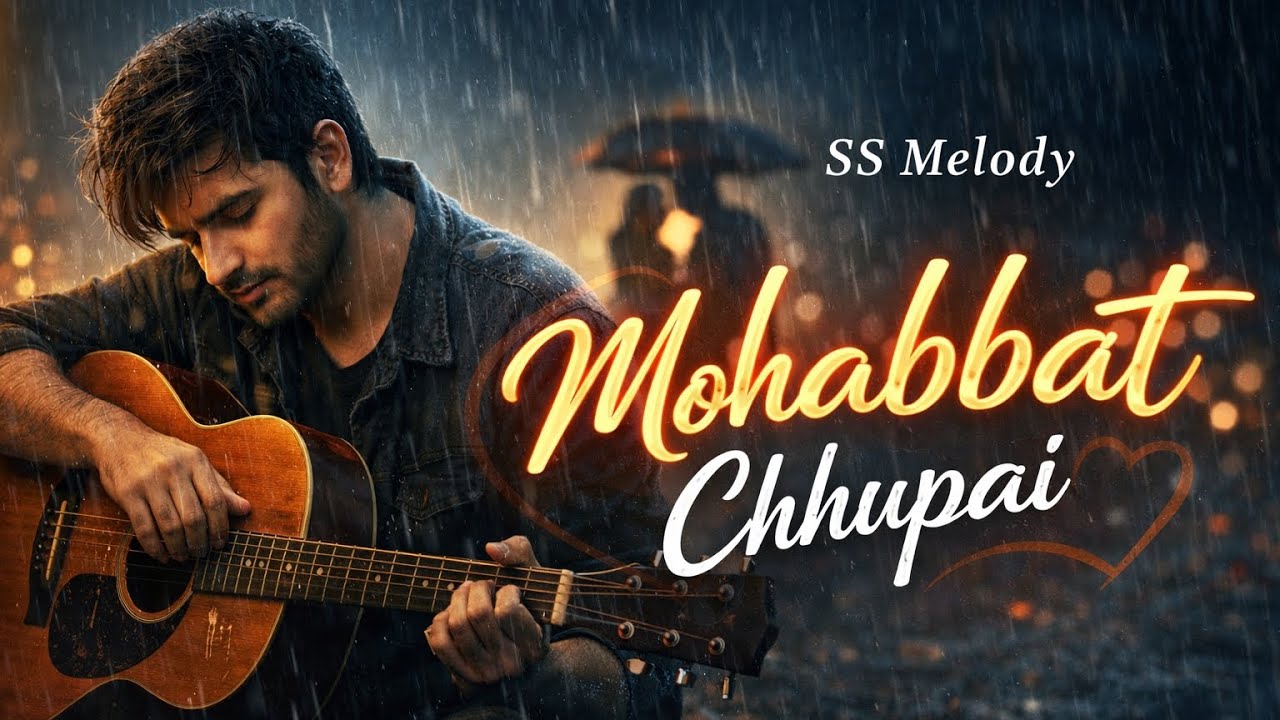 मोहब्बत छुपाई – SS Melody | Sad Romantic Song 2026 | Heart Touching Love Song | Acoustic Rain Vibe