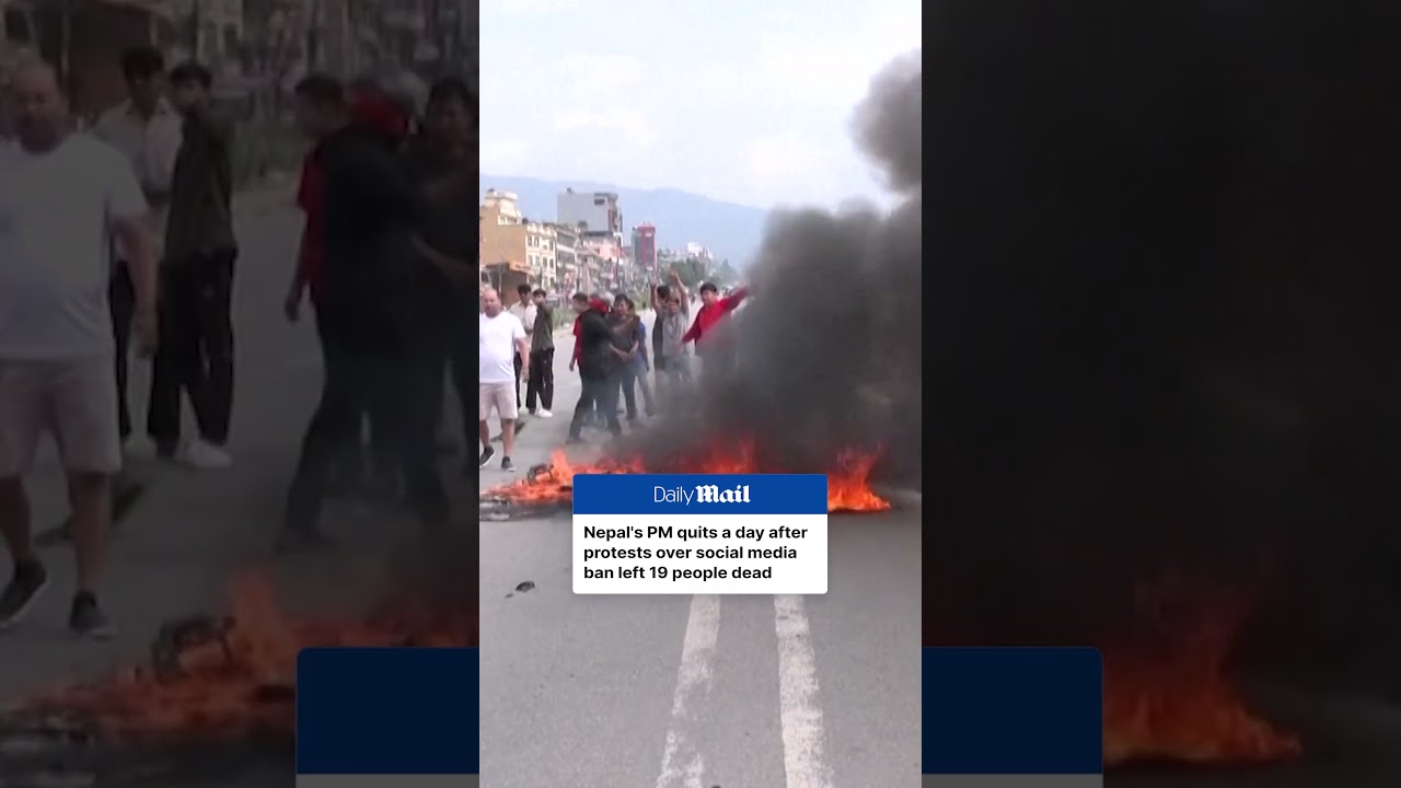 Nepal's prime minister quits after deadly protests