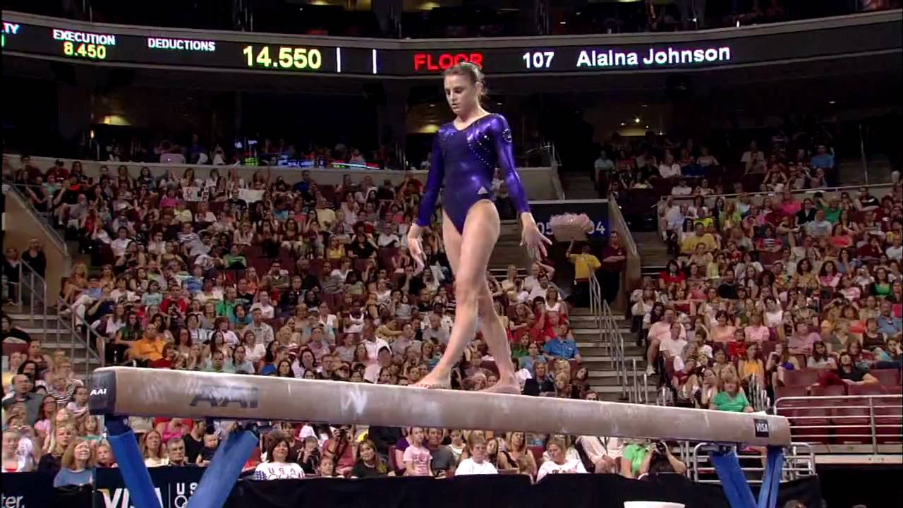 Shayla Worley - Balance Beam - 2008 Olympic Trials - Day 2