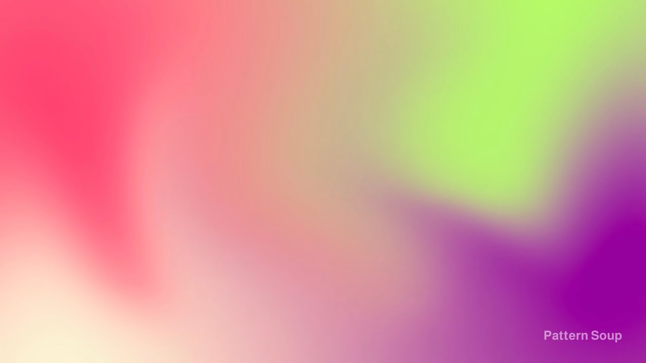Lime Purple Pink Gradient | Aesthetic Ambient Animation | 4K | 1 Hour