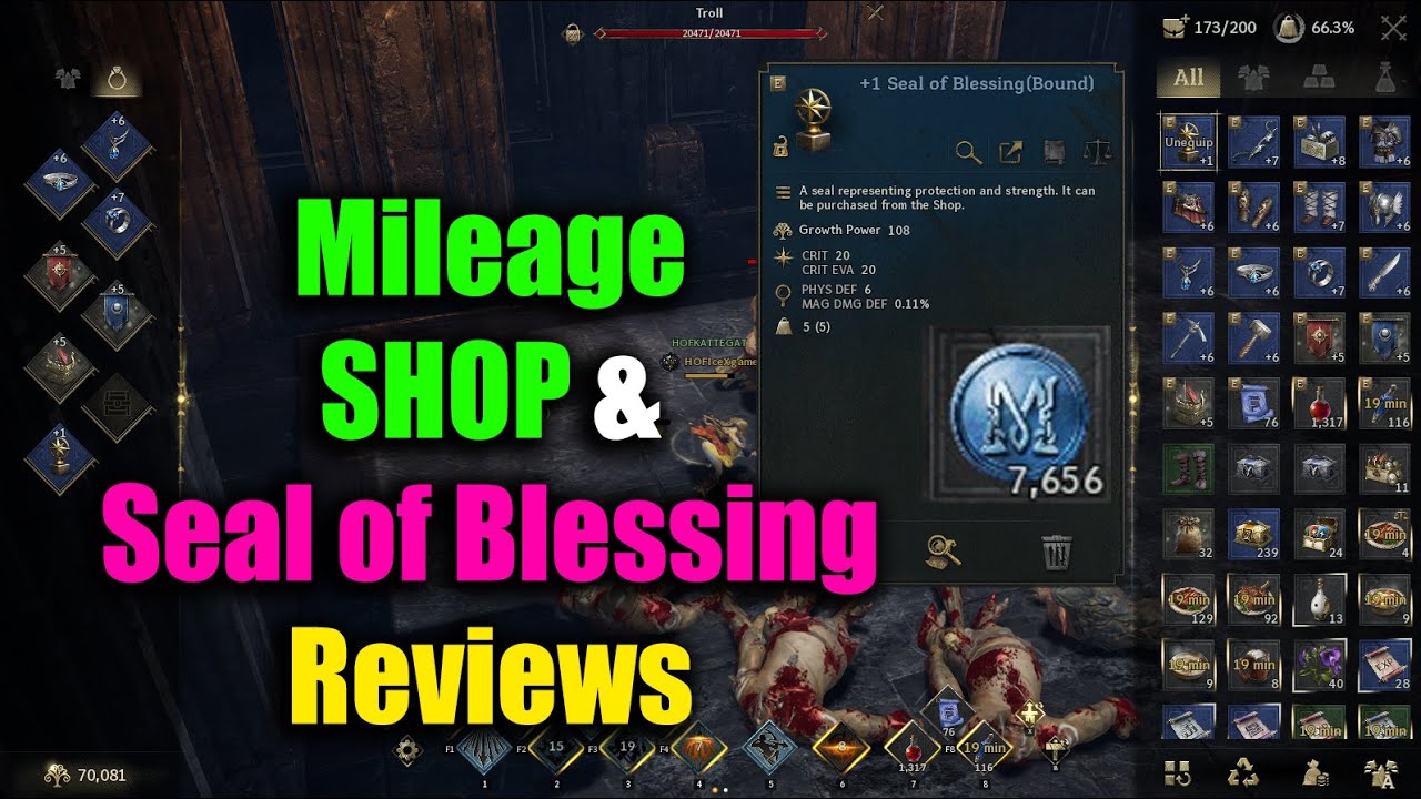 Отзывы о магазине Legend of Ymir Mileage Shop и Seal of Blessing