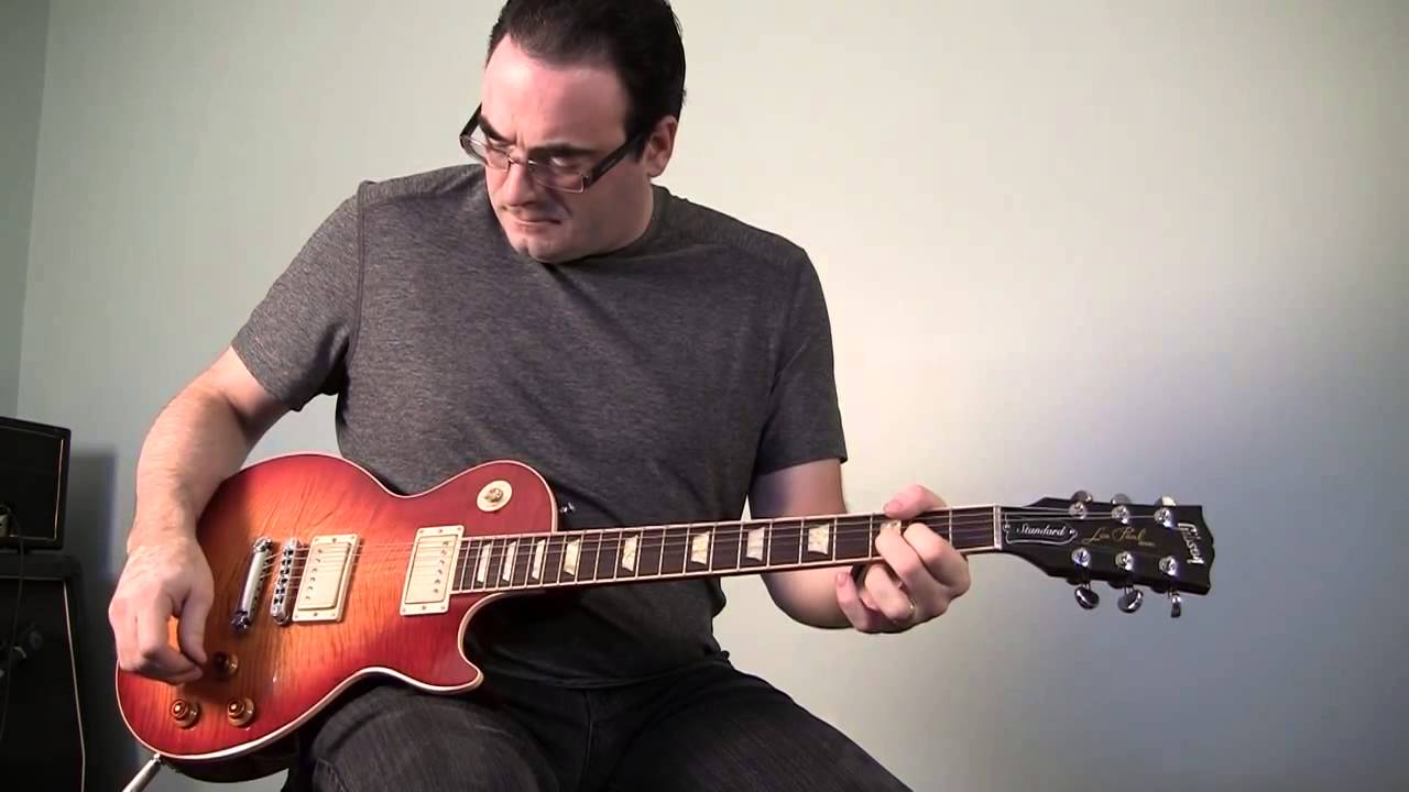 Monty's Guitars PAF pickup demo with a Gibson Les Paul