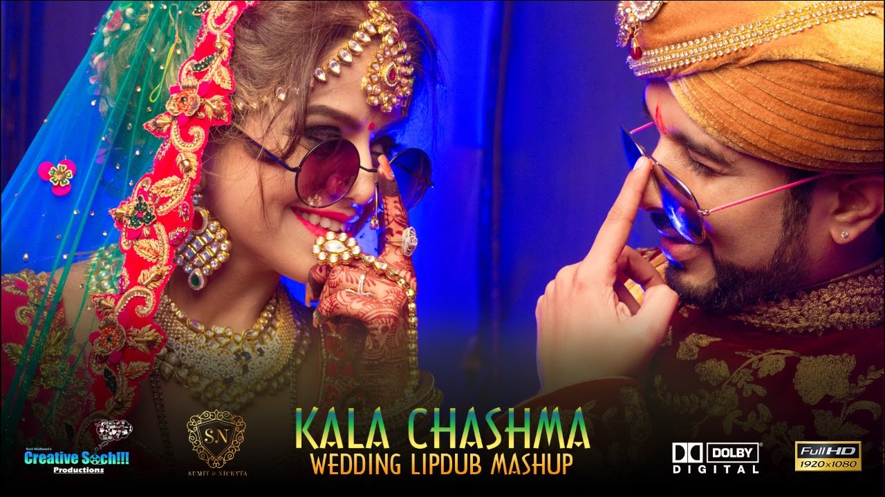 Kala Chashma | Best Wedding Lipdub Song | Sumit & Nikyta | Creative Soch Productions