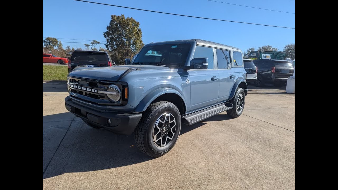 2025 Ford Bronco Outer Banks Ferriday, Vidalia, Alexandria, Baton Rogue, Louisiana and Natchez,...