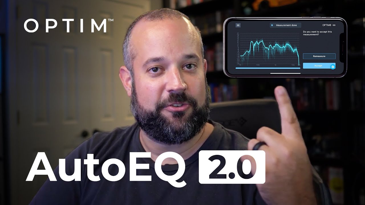 Alpine AutoEQ 2.0 Software Update for OPTIM™8 (PXE-C80-88) & OPTIM™6 (PXE-C60-60)