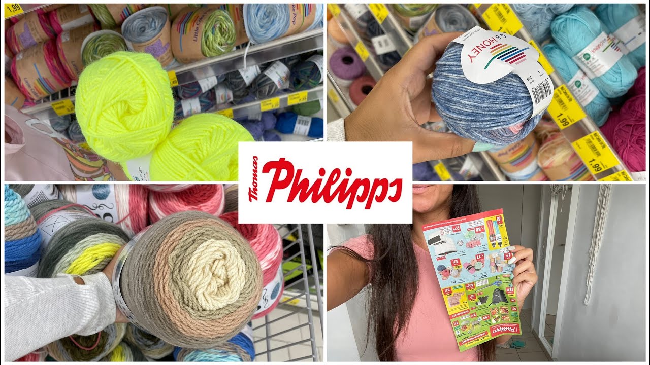 Thomas Phillips Haul Wochenangebote Wolle ab 0,77€ | Marycrochet