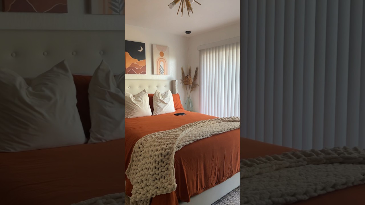 A Boho Chic Bedroom Makeover 🧡🌾