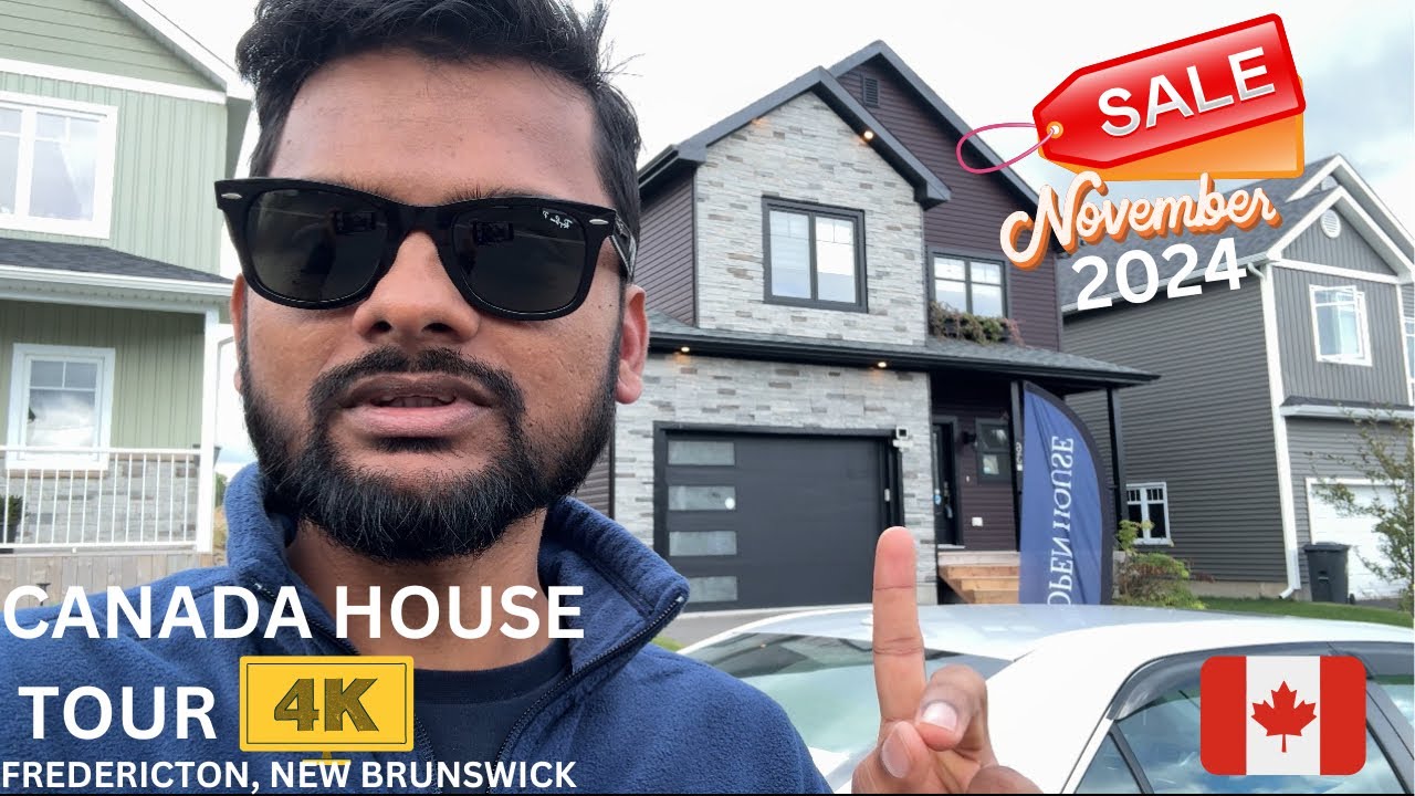 On Sale-Canada house tour in 4k Fredericton | #atlanticcanada #realestate #fredericton #newbrunswick