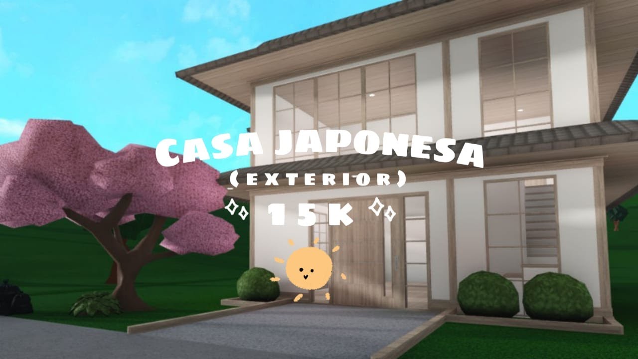 ♡🎐Casa Japonesa// 15k🌱Bloxburg💗Exterior p1