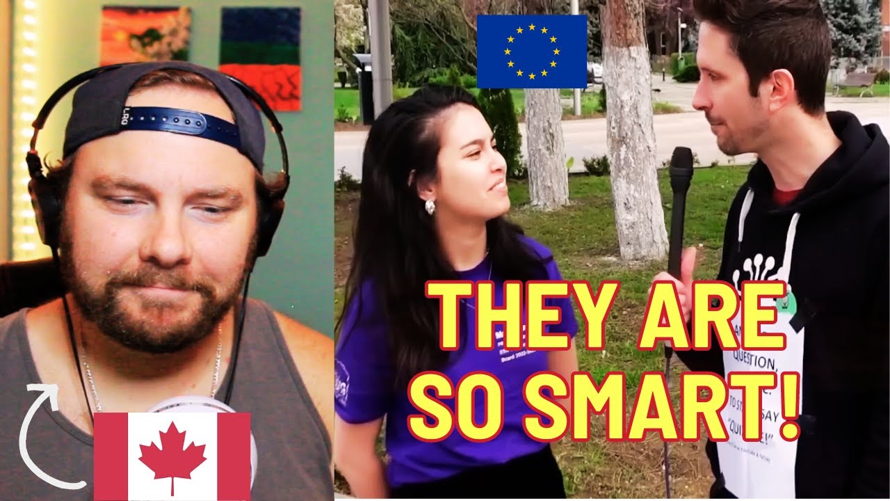 Canadian Reacts to: Can Europeans Answer Simple Geography Questions?