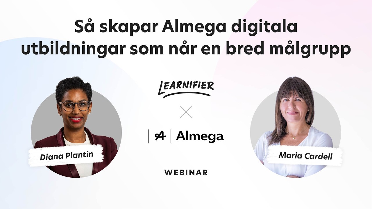 Så utvecklar Almega digitala utbildningar för en bred målgrupp