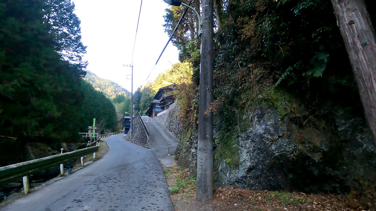(4K)行止まり険道・都道202号 上成木川井線 (青梅市～奥多摩町・上り下り) 倍速 再編集