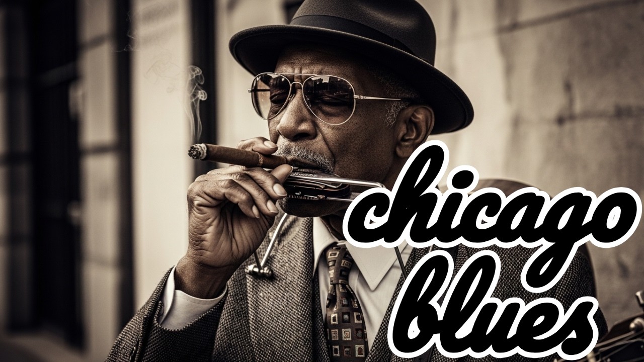 Midnight Chicago Blues – Slow Guitar for Whiskey Nights