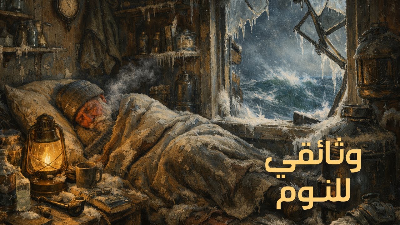 ليلة كاملة مع حارس المنارة وسط البرد القارس والأمواج الهائجة | وثائقي للنوم